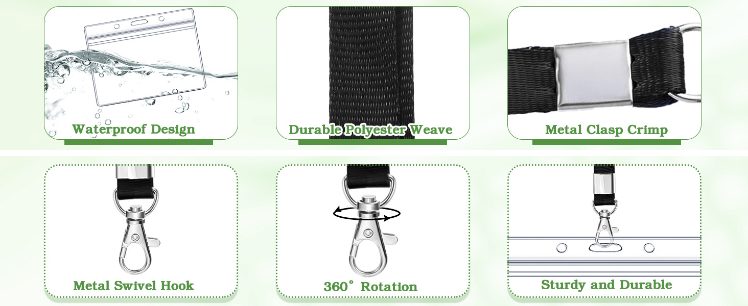 Polyester Lanyard Custom Logo